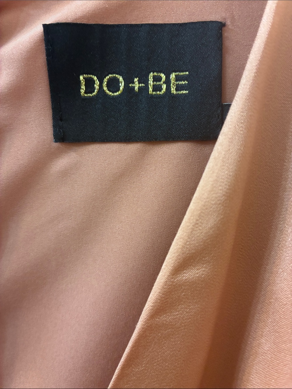 DO+BE Beautiful Blush Peach Dress